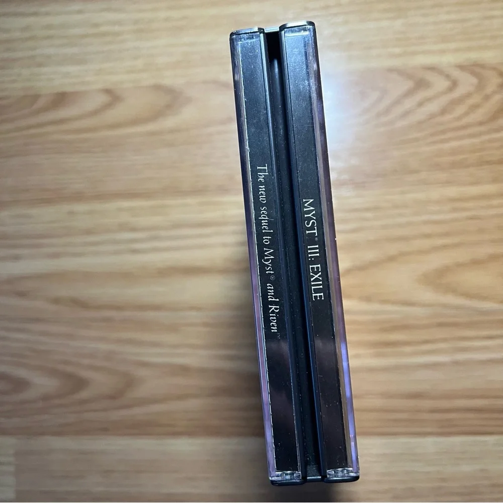 Myst 3 Exile: The Sequel‎ to Myst & Riven PC 2001 Video Games 4 Discs
